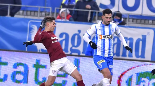 Universitatea Craiova – Rapid 1-0. Oltenii debutează cu dreptul în 2022! Trupa lui Reghe bifează prima victorie după 7 etape | VIDEO