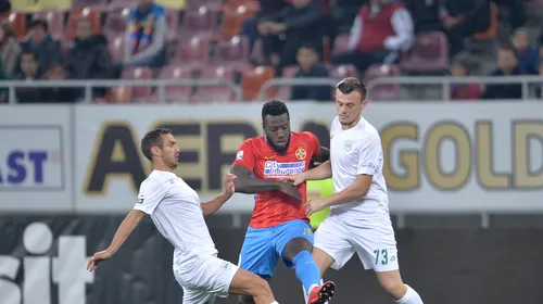 LIVE BLOG | FCSB – Chiajna 2-1. Gnohere golgheter, vicecampioana pe primul loc. Pare că s-a risipit magia lui Ion Moldovan