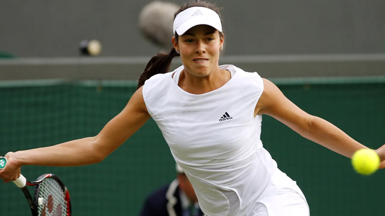 Ana Ivanovici, eliminată în turul trei la Wimbledon