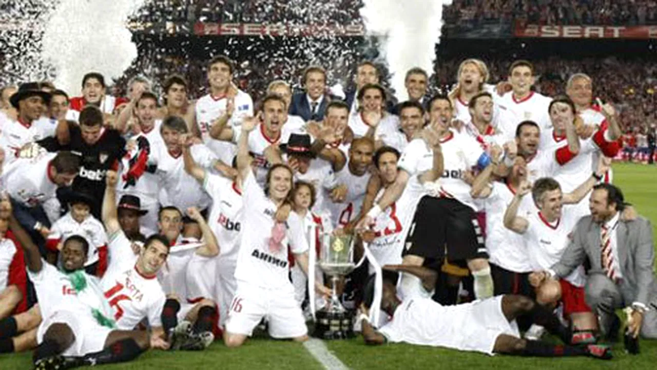 FOTO și VIDEO de colecție: Sevilla a câștigat Cupa Spaniei!