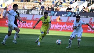 Petrolul Ploiești - Farul Constanța 0-1, în etapa 6 a play-out-ului din Superliga. Echipa lui Gică Hagi se depărtează de zona retrogradării