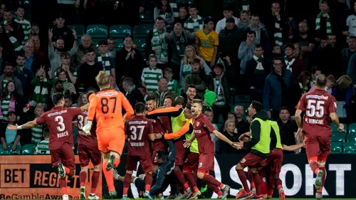 Țucudean a devenit viral! Povestea atacantului i-a uimit pe străini: a dat probe la Celtic și s-a întors victorios la Glasgow