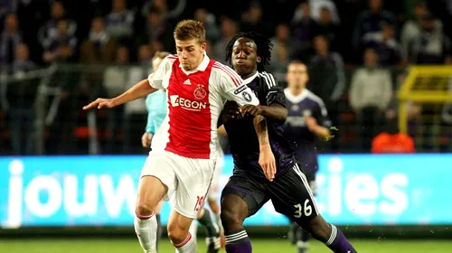 Anderlecht – Ajax 1-1, în grupa Timișoarei