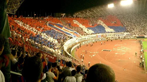 Hajduk Split, Torcida roș-albastră a Croației! Vezi cine e adversarul lui Dinamo