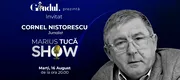 Marius Tucă Show începe marți, 16 august, de la ora 20.00, pe gandul.ro