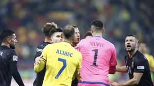 Scenele nemaivăzute din România - Kosovo au făcut înconjurul Europei. Ce au scris francezii de la L'Equipe: „Scandări rasiste”