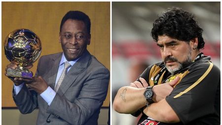Maradona îl atacă din nou pe Pele: "Senna e cel mai bun sportiv din Brazilia. Pele a mai reușit încă o dată să fie al doilea!"