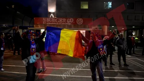Englezii nu se dezmint!** Au gafat incredibil în fața a 5000 de suporteri români! Anunțul care i-a lăsat fără replică pe fanii Stelei prezenți pe Stamford Bridge
