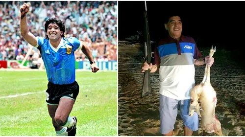 „Nu e nimic măreț în legătură cu acest om…” FOTO | Imaginea pe care Maradona o regretă deja. Cum s-a fotografiat după o sesiune de vânătoare