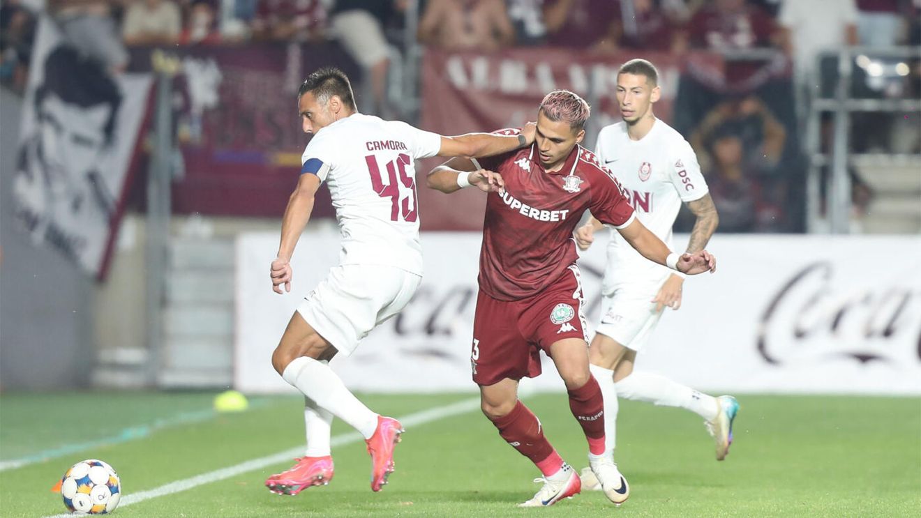 Rapid București - CFR Cluj 1-1, în etapa 2 din Superliga. Giuleștenii rămân fără victorie acasă cu ardelenii din septembrie 2023