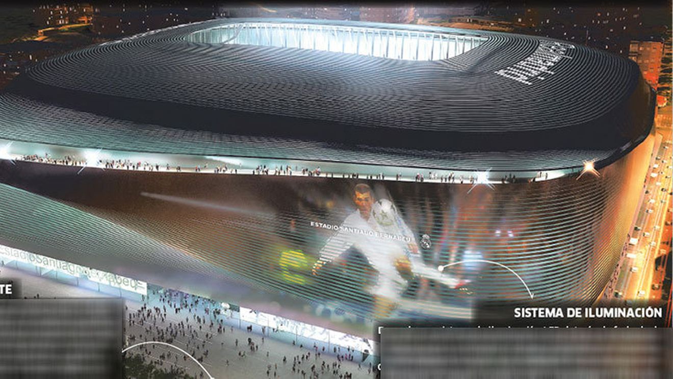 Bine ați venit pe "noul" Bernabeu! FOTO | Proiectul de 400 de milioane de euro prezentat astăzi de Real Madrid