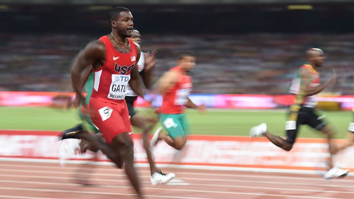 Justin Gatlin a câștigat proba de 100 de metr din etapa Diamond League de la Shanghai