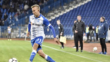 Concluziile lui Bancu după ce a calificat-o pe Craiova în semifinalele Cupei: "A fost o presiune mare, mă bucur că ne-am calificat". Ce a spus despre golul său