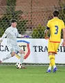 Codruț Sandu, singurul fotbalist din Liga 2 integralist în România U20 – Polonia U20. Portarul Corvinului a încasat gol direct din corner