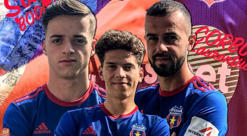 Trei noi achiziții pentru Steaua: fostul dinamovist Corbu, un tânăr de la Farul și altul din Republica Moldova