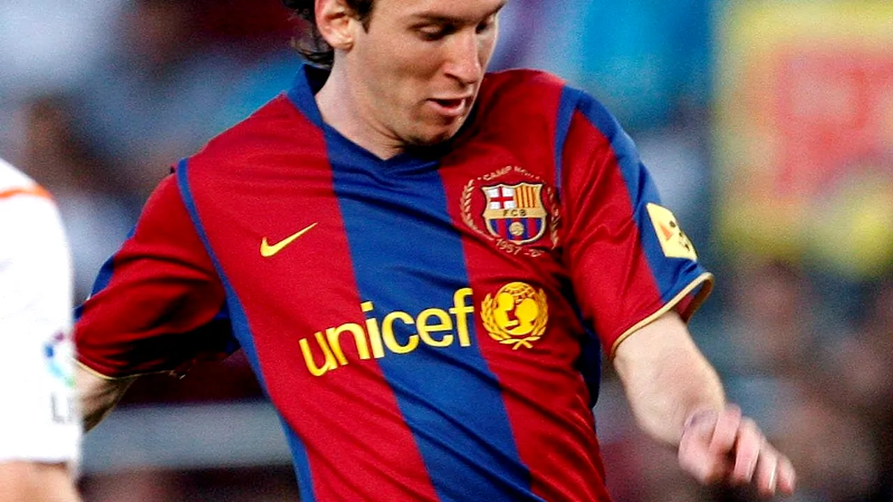Messi, noul număr 10 al Barcelonei!