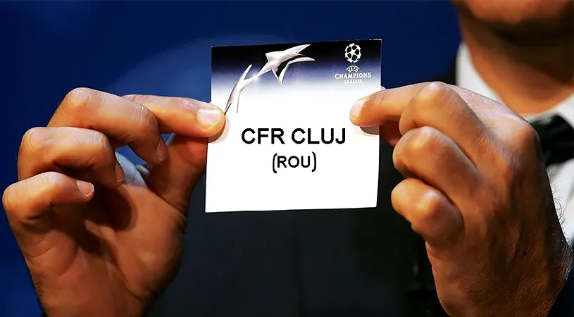 CFR Cluj și-a aflat adversarul din turul II preliminar al Ligii Campionilor. Campioana a avut noroc la tragerea la sorți