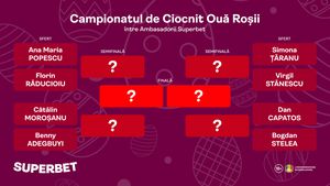 Competiția momentului: SuperCampionatul de ciocnit ouă de Paște între vedete din România! Cine va fi campionul / campioana?