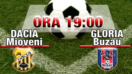 Comentariul meciului Dacia Mioveni – Gloria Buzău 0-0