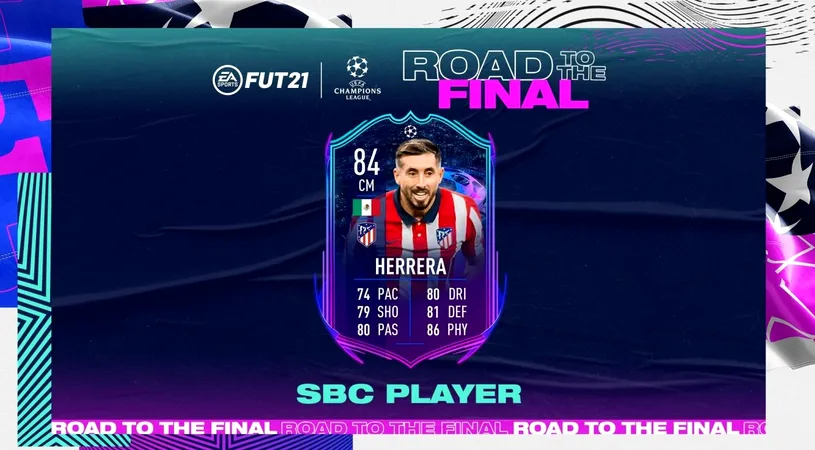 RTTF Hector Herrera | Cerințe SBC, recompense, data de expirare și ultimele știri despre noul card în FIFA 21