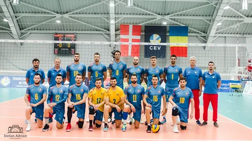 Care vor fi adversarii naționalei masculine de volei în preliminariile Campionatului European 2021