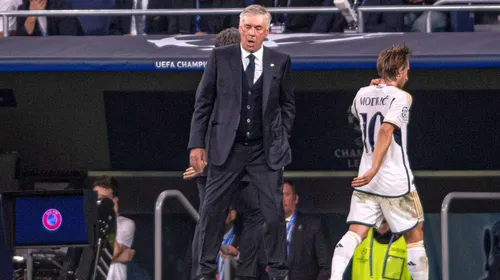 Scandal la Real Madrid între Luka Modric și Carlo Ancelotti! Antrenorul italian l-a mințit pe mijlocașul croat
