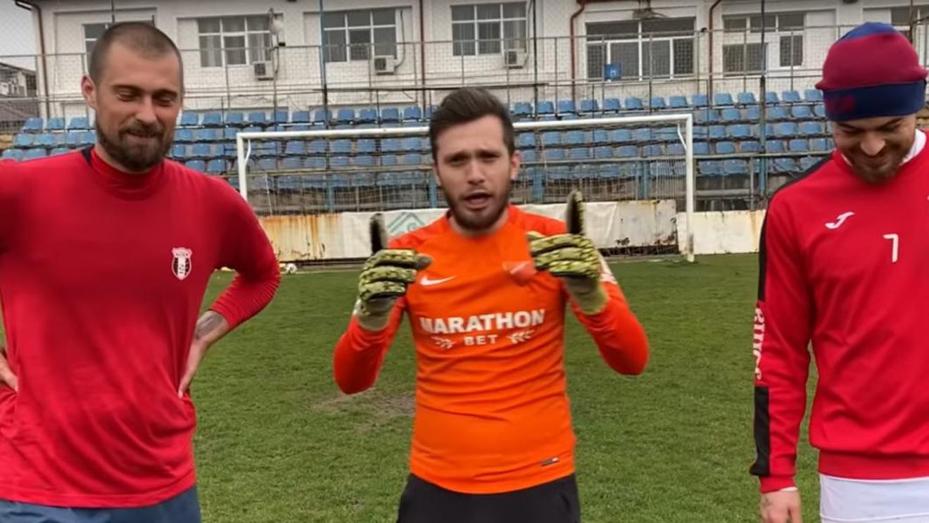 Denis Alibec și Gabi Tamaș s-au făcut vloggeri. Execuții spectaculoase ale atacantului Astrei Giurgiu | VIDEO