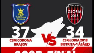 Surpriză de proporții în Liga Florilor! Gloria Bistrița a încasat 37 de goluri pe terenul Coronei Brașov, echipă care luptă pentru evitarea retrogradării! Cum a fost posibil un asemenea rezultat