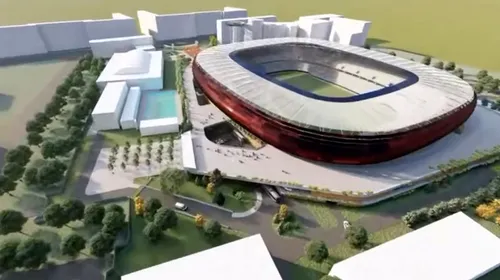 Informații de ultimă oră despre construirea noului stadion al lui Dinamo! „Se lucrează flux continuu”