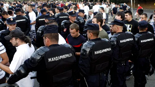 Poliția sârbă a arestat ZECE persoane suspectate** că au agresat UN fan al echipei FC Toulouse