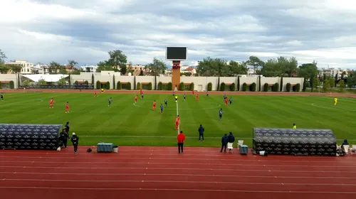 FCSB – Olimpik Donețk 1-2. Vicecampioana a condus la pauză, dar a pierdut primul amical al iernii. Alibec a fost eliminat direct