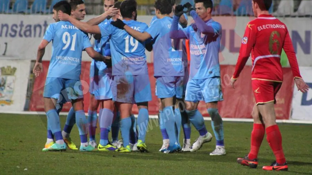 Săgeata Năvodari - FC Botoșani 1-0. Debut cu dreptul pentru Cătălin Anghel