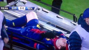 CUTREMUR la Barcelona!** Nou Camp a amuțit: Messi a părăsit terenul în LACRIMI, cu mâinile în cap! FOTO Diagnosticul oficial