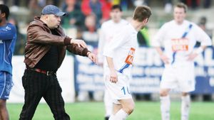 Cu pistolul în vestiar!