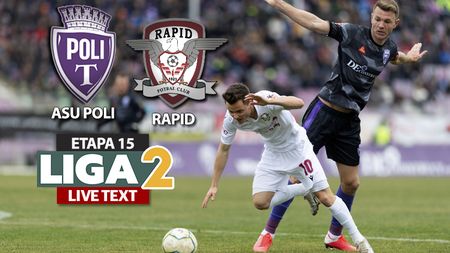 Rapid câștigă fără probleme derby-ul frățesc cu ASU Poli, cu goluri marcate de fundașii centrali. Arbitrul nu l-a eliminat pe Raul Costin în primele minute și n-a dat un penalty pentru timișoreni
