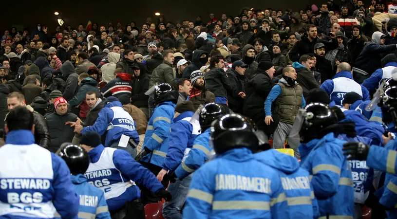 Peste 350 de jandarmi vor asigura ordinea publică la meciul Dinamo-Athletic Bilbao