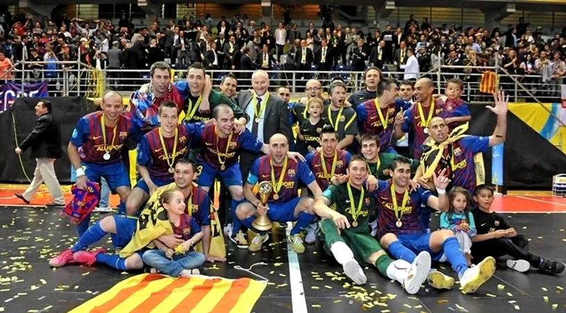 Campioana României, în grupă cu FC Barcelona! Grupă grea pentru City'us Târgu-Mureș în Elite Round a UEFA Futsal Cup