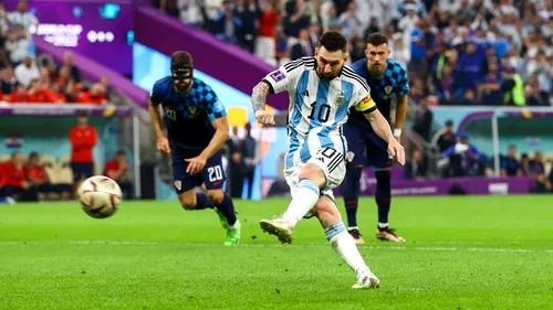 Lionel Messi, gol istoric! „Puricele” l-a învins pe Livakovic de la punctul cu var și a bătut un record vechi de 20 de ani