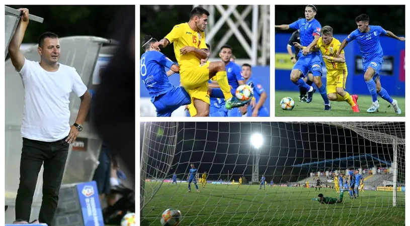 Farul, învinsă la scor drastic de naționala U21 a României, la debutul lui Adrian Mutu ca selecționer. Scuza găsită de ”marinari” | FOTO și VIDEO