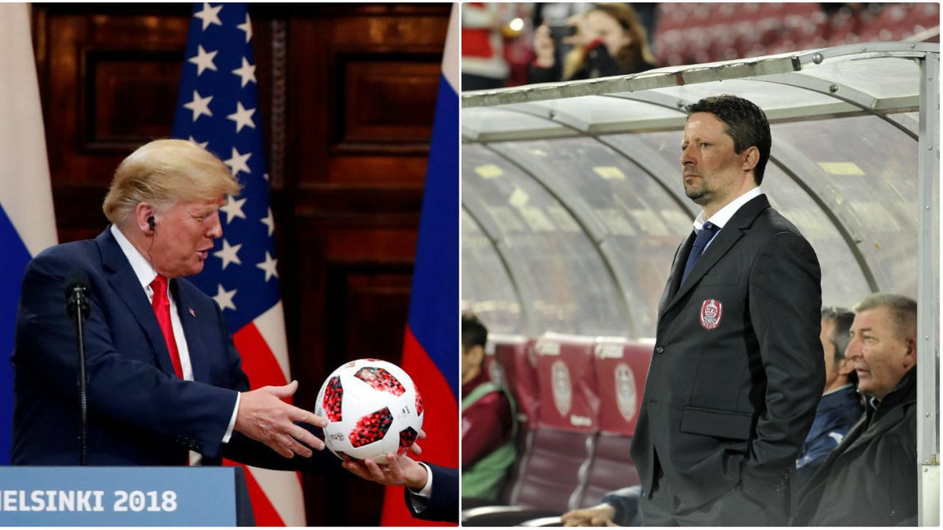 Donald Trump i-a făcut viața un calvar unui fost antrenor de la CFR Cluj. "Toate echipele au avut probleme, jucătorii sunt neplătiți" 