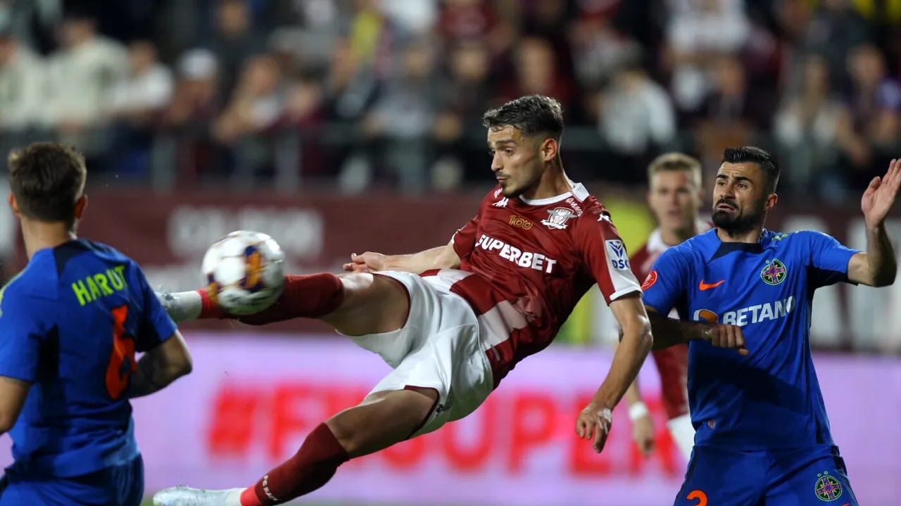 Rapid - FCSB 2-0, în ultima etapă a play-off-ului din Superliga. Campioana României, răpusă în Giulești! Dan Șucu obține prima victorie în play-off