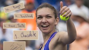 INEDIT | Simona Halep și caligrafia. Americanii i-au cerut un interviu prin email, constănțeanca a ales o variantă "vintage" de a răspunde