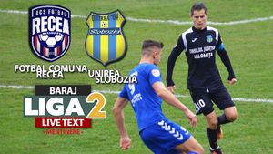 Fotbal Comuna Recea învinge cu 2-0 Unirea Slobozia în manșa tur a barajului pentru menținerea în Liga 2. Maramureșenii au dat ”loviturile” în ultima parte a jocului