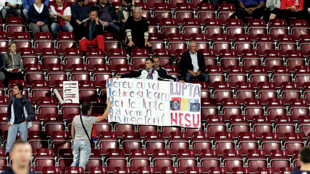 Nu s-a umplut Gruia!** Steaua a pus prețuri de Național Arena și nu a reușit să vândă toate biletele pentru cel mai tare meci al grupei