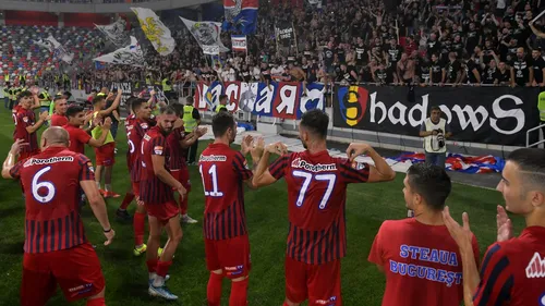 Suporterii au purtat Steaua spre victorie în meciul cu FK Csikszereda. Discursul căpitanului Valentin Bărbulescu spune totul: ”Ne uitam la tabelă în minutul 75, iar ei ne-au dat putere”