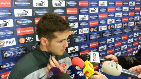 VIDEO Chipciu, dovadă de fair-play față de jucătorii lui Dinamo: "Probabil ei suferă acum, ne bucurăm fără să îi jignim"
