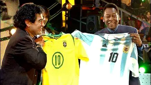 Au îngropat securea războiului?** 'Dieguito mă iubește!' Pele, despre 'duelul' cu Maradona