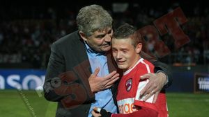 Imagini impresionante!** Torje a plâns în hohote după ce Dinamo a pierdut finala Cupei cu Steaua