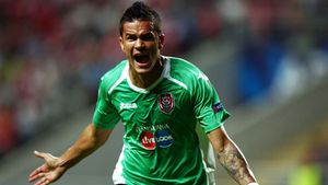 Victoria 'amatorilor':** Bastos, urmașul lui Dra-Culio! 'Dublă' fabuloasă a brazilianului: Sporting Braga - CFR Cluj 0-2