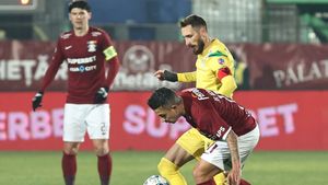 Greșeală mare de arbitraj în favoarea Rapidului la meciul cu CS Mioveni. „Se vede bine, este contact!”